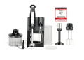 KeMar Kitchenware KSM-800 Stabmixer | Basis Set | 800 Watt | Titan Klinge | Ständer