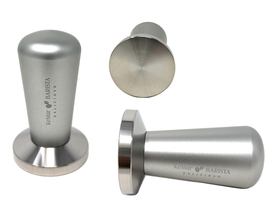 KEM-117P Tamper Kaffee Stampfer Edelstahl für Siebträgermaschinen