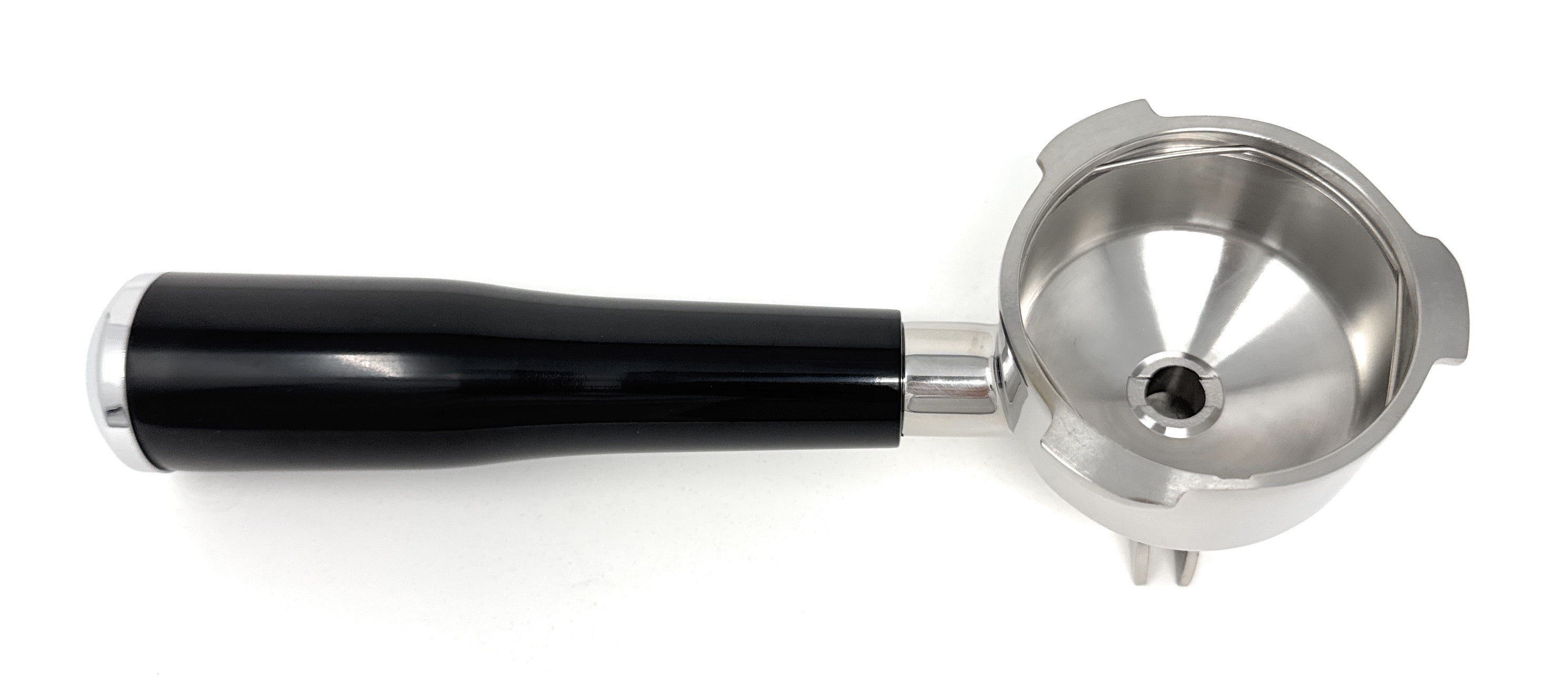 KEM-117P Siebträger 51 mm Edelstahl inklusive 2 Edelstahlsiebeinsätze