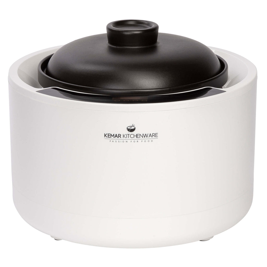 KeMar KCC-280 Reiskocher aus Keramik Multikocher mit Slow Cooker
