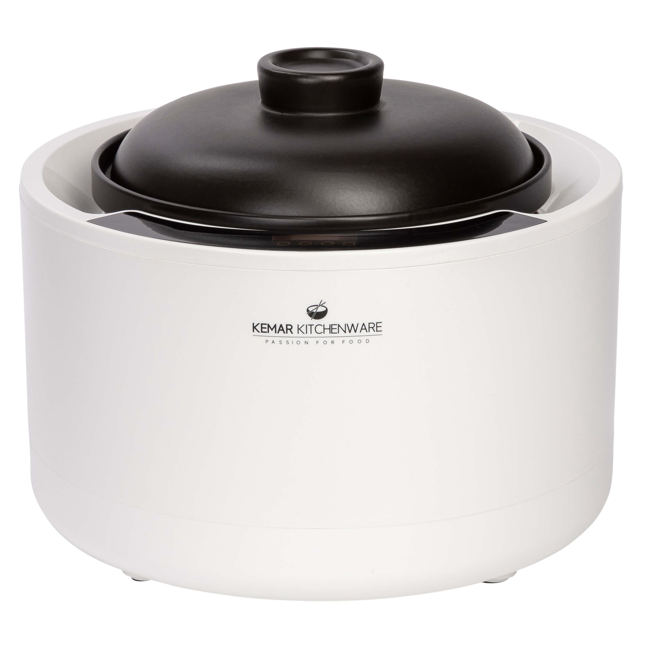 KeMar KCC-280 Reiskocher aus Keramik Multikocher mit Slow Cooker