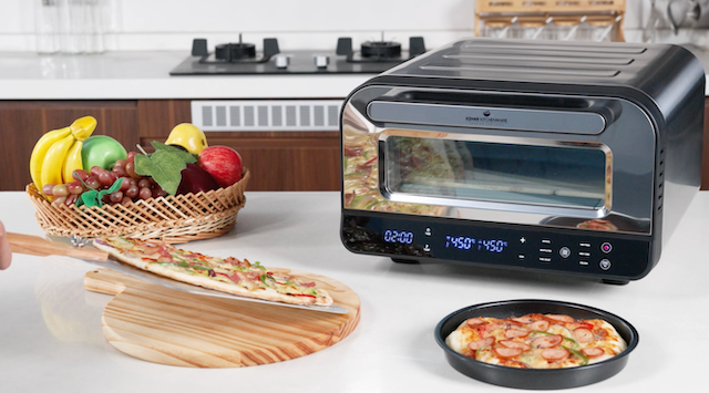 KeMar KPO-220 – Der elektrische Profi-Pizzaofen für Ihr Zuhause (bis 450°C)