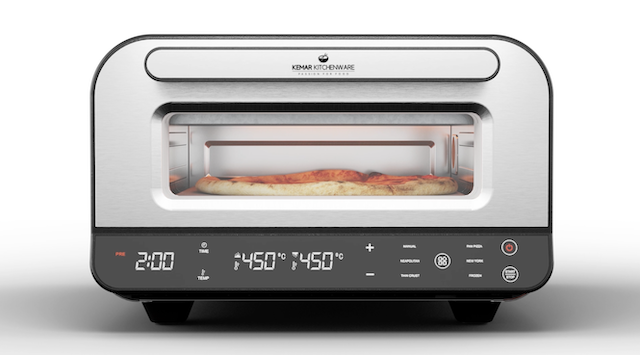 KeMar KPO-220 – Der elektrische Profi-Pizzaofen für Ihr Zuhause (bis 450°C)
