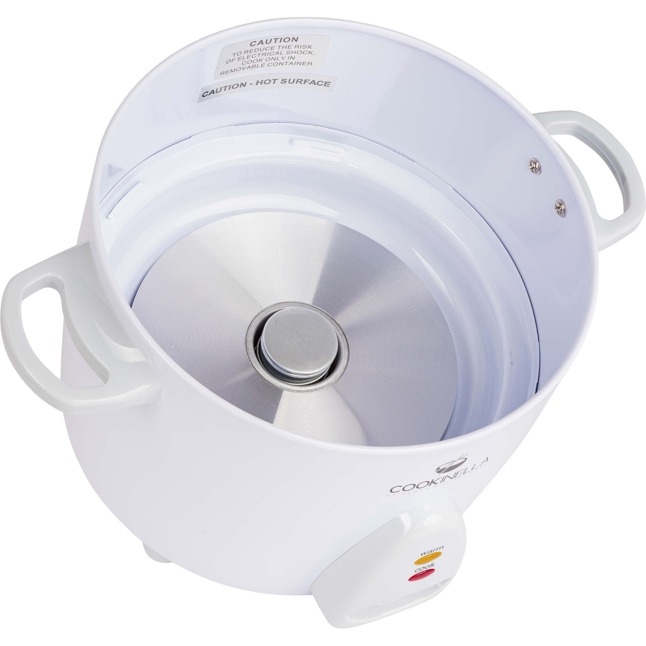 KeMar KRC-200 Mini Reiskocher – Mit unbeschichtetem Edelstahl-Innentopf, 1,4 Liter Fassungsvermögen & Warmhaltefunktion