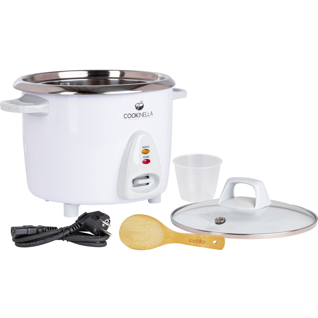 KeMar KRC-300 Reiskocher, 1,8 Liter mit Edelstahltopf