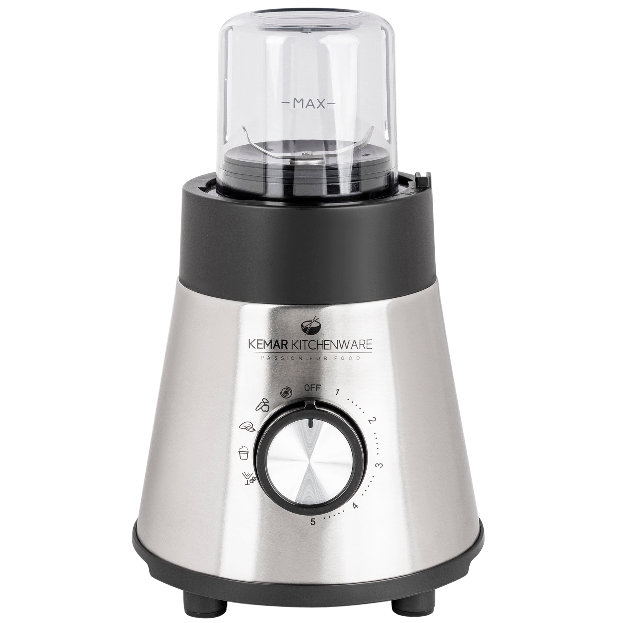 Kemar KSB-170 Standmixer – Leistungsstarker Smoothie-Maker mit 1,5L Glasbehälter & praktischem 2Go-Becher