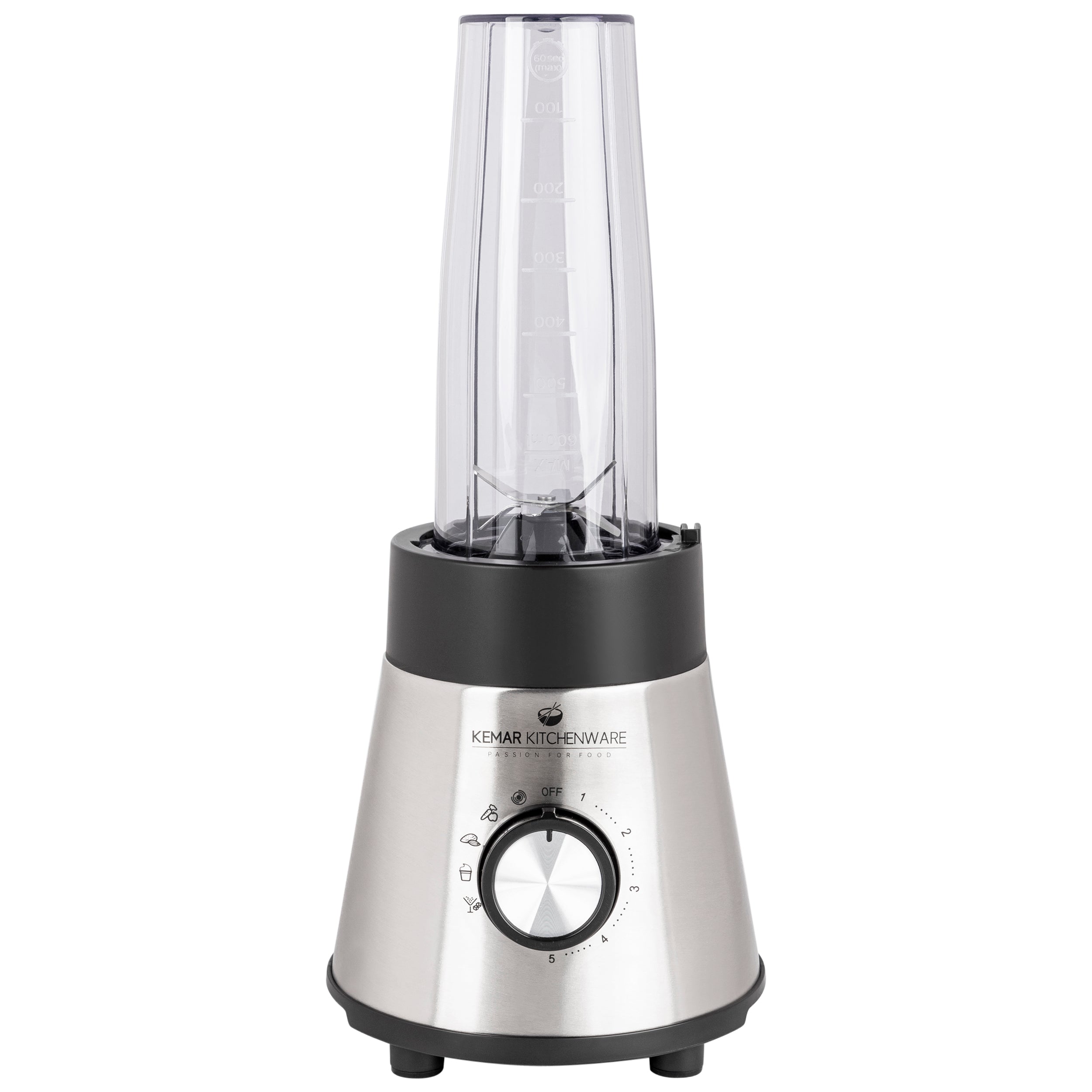Kemar KSB-170 Standmixer – Leistungsstarker Smoothie-Maker mit 1,5L Glasbehälter & praktischem 2Go-Becher