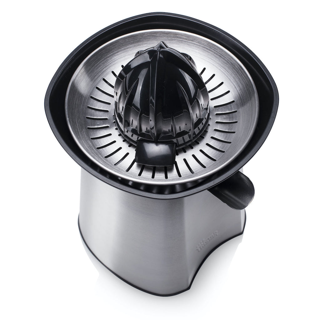 Tristar CP-2269 Zitruspresse Leistungsstarker 60 W Motor 2 Presskegel
