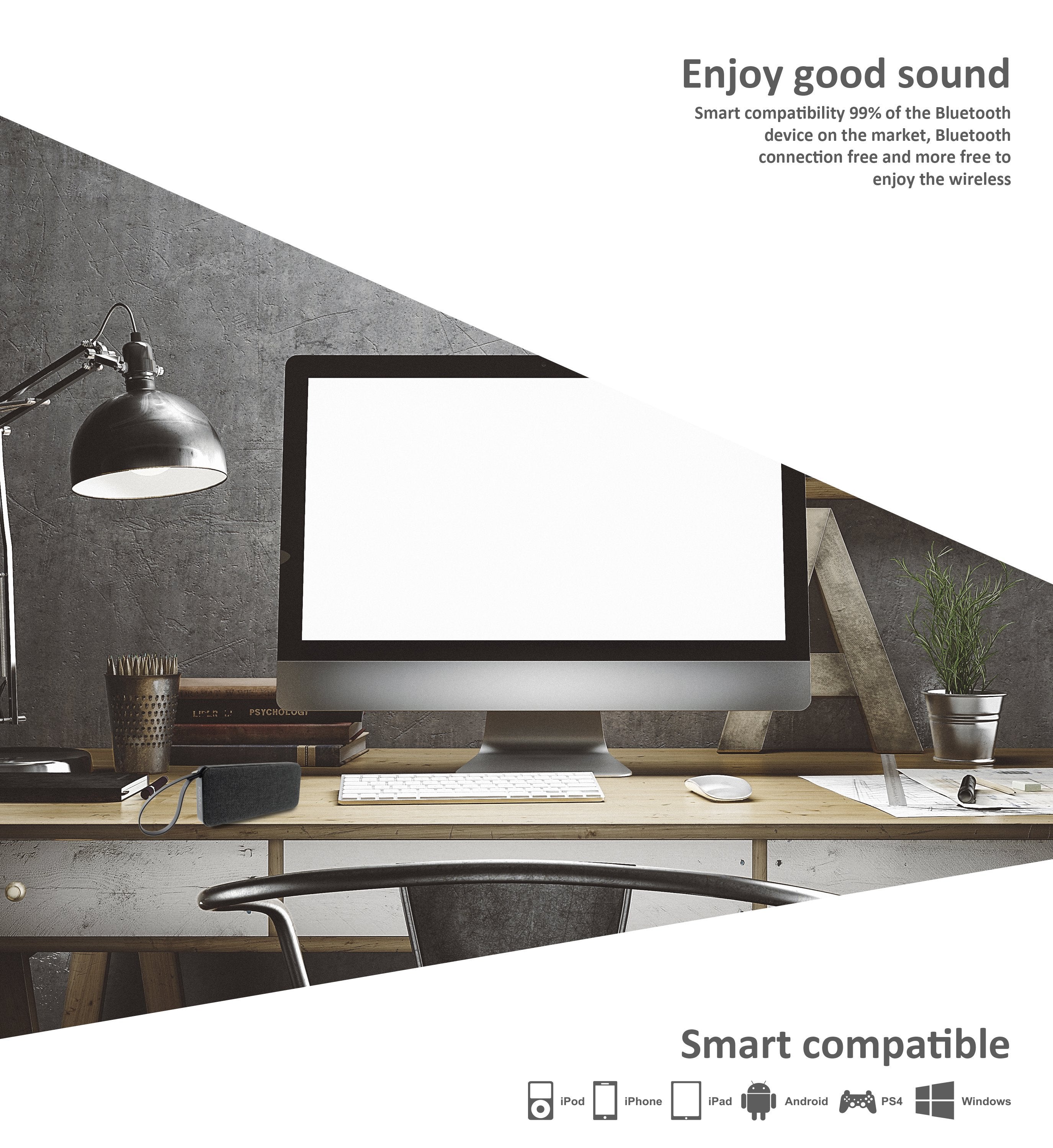 Bluetooth Lautsprecher KBS50 Kabellos Wasserdicht
