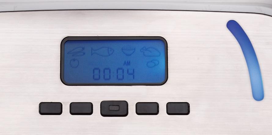 KFS-900 Dampfgarer | 3 Dämpfkörbe | Timer | 6 automatische Programme