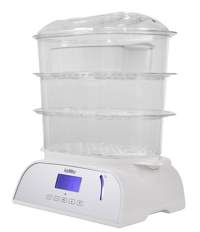 KFS-950 Dampfgarer | Touch Display | 9 Liter | 3 Dampfkörbe | 6 Programme