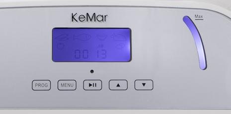 KFS-950 Dampfgarer | Touch Display | 9 Liter | 3 Dampfkörbe | 6 Programme