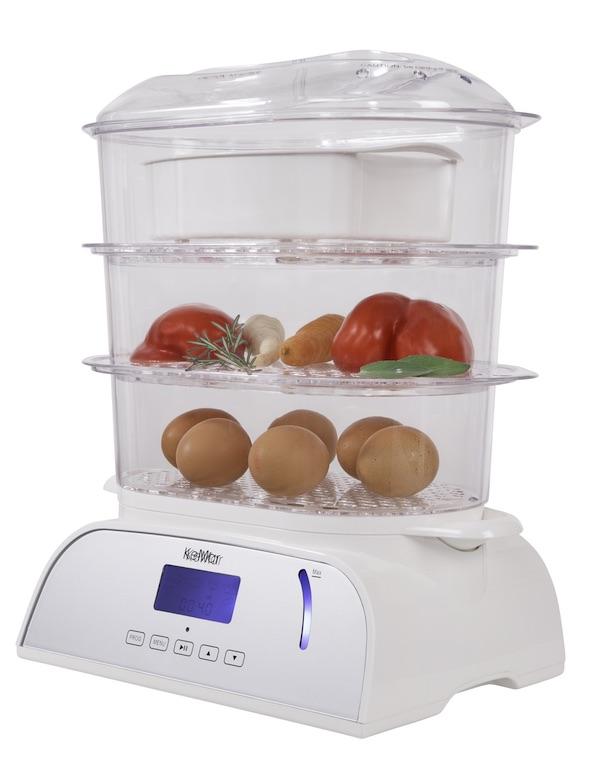 KFS-950 Dampfgarer | Touch Display | 9 Liter | 3 Dampfkörbe | 6 Programme