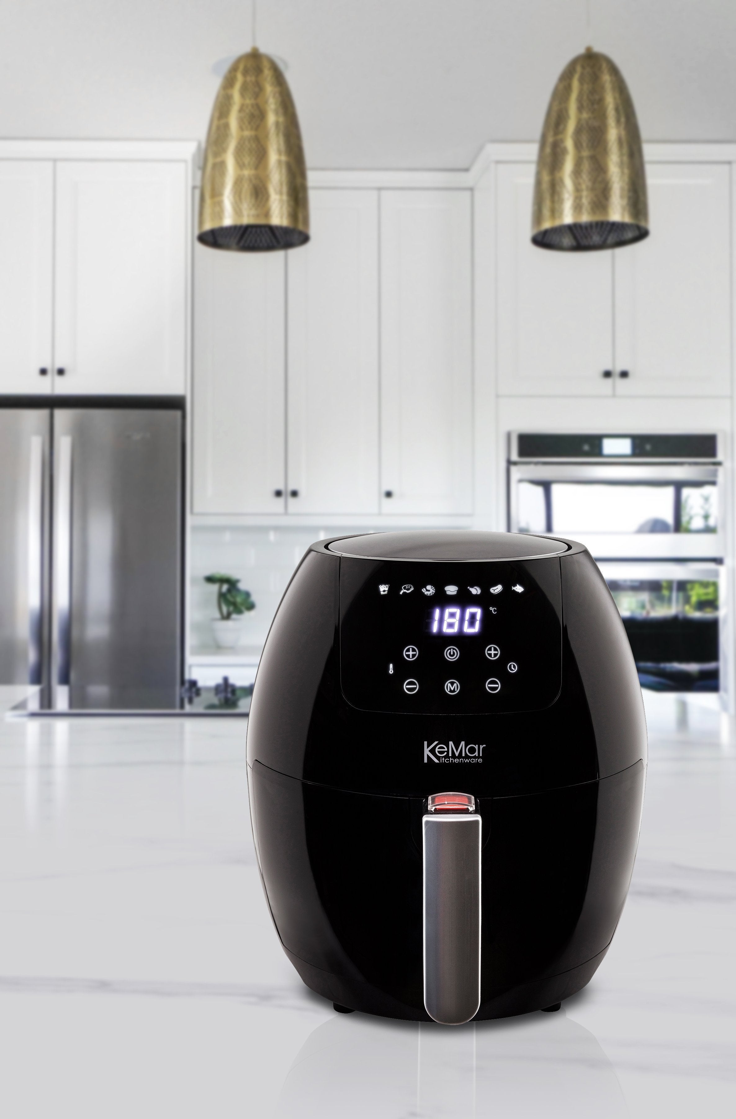KHF-350 Heißluftfritteuse  | 3,5 Liter | Touchdisplay | BPA-frei
