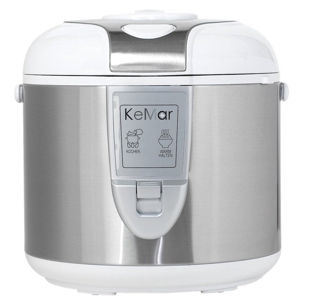 KeMar Kitchenware KRC-118 Reiskocher | Mit Dämpfeinsatz