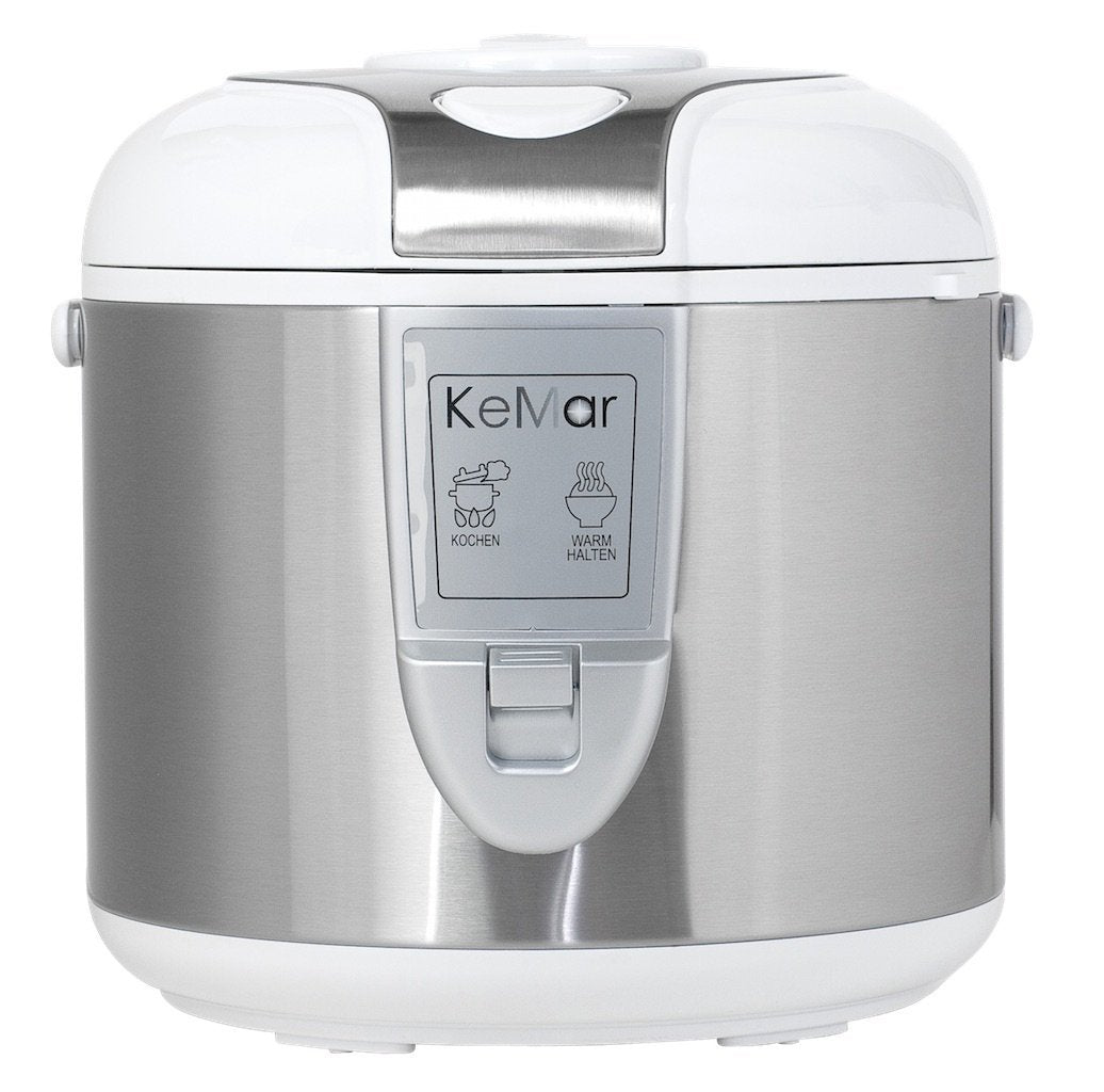 KeMar Kitchenware KRC-118 Reiskocher | Mit Dämpfeinsatz