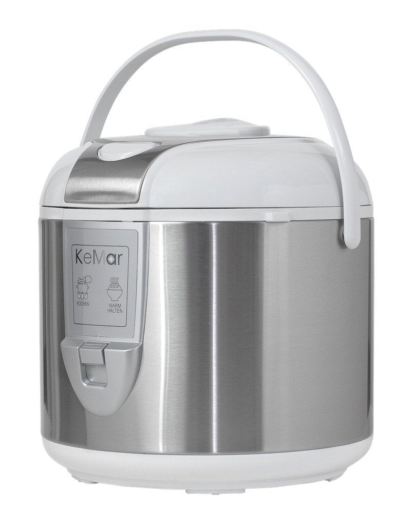 KeMar Kitchenware KRC-118 Reiskocher | Mit Dämpfeinsatz