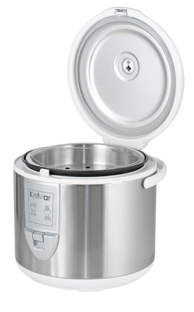 KRC-120 Reiskocher | Edelstahl Dämpfeinsatz | Titan Keramik Beschichtung B-WARE