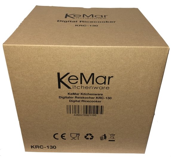KeMar KRC-130 Digitaler Reiskocher & Dampfgarer – Präzision für Ihre bewusste Küche