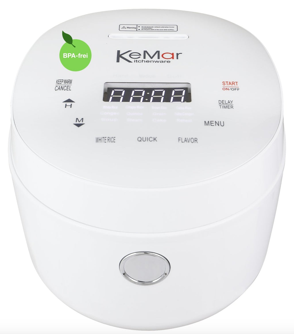 KRC-190 Reiskocher | Multikocher | 12 Programme | Touch Display | GABA