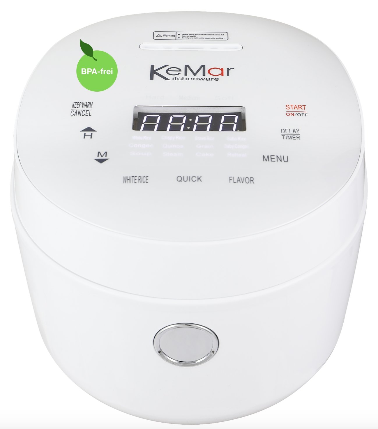 KRC-190 Reiskocher | Multikocher | 12 Programme | Touch Display | GABA