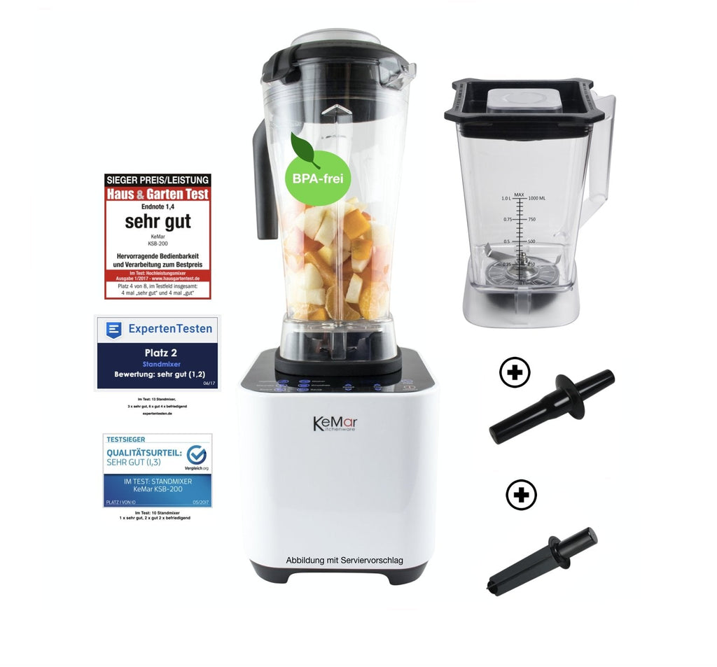 KeMar KSB-200 Hochleistungsmixer – Profi-Standmixer für Smoothies, Suppen & mehr