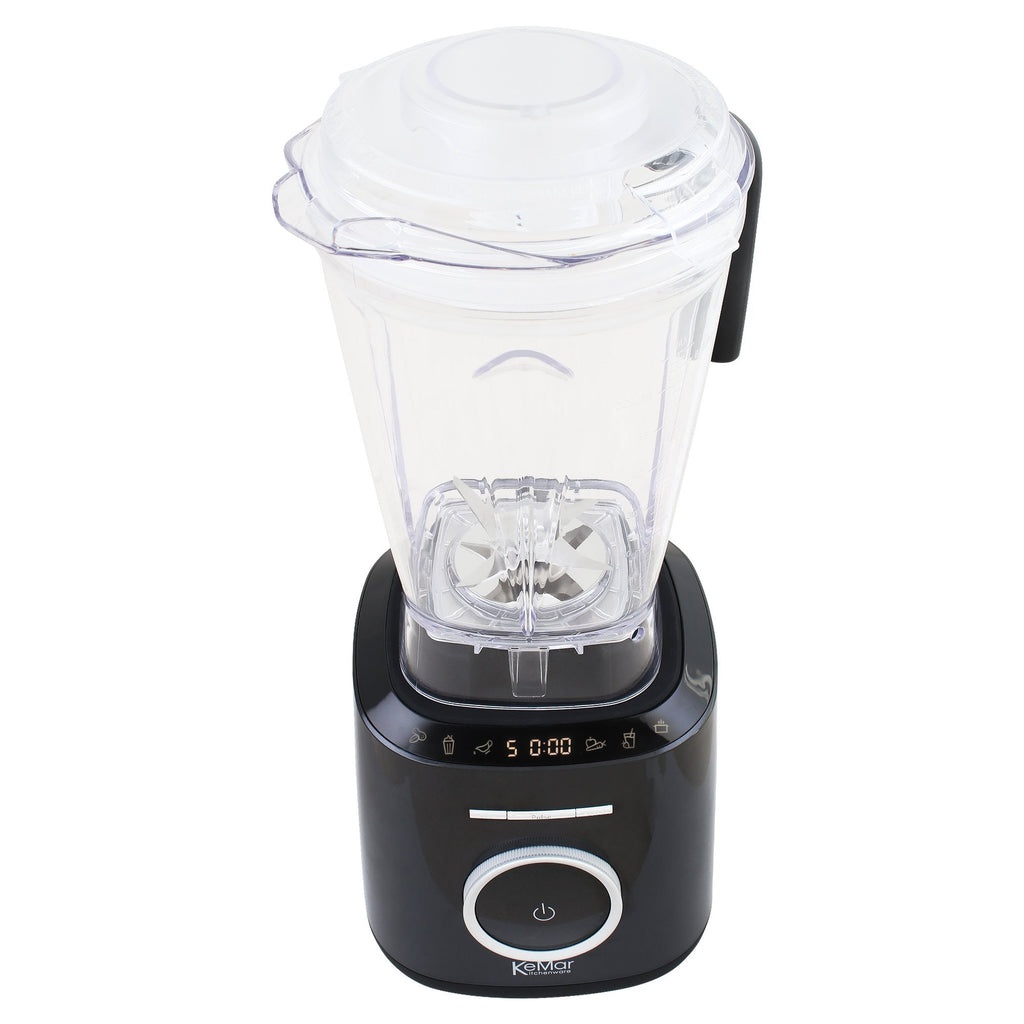 KeMar KSB-300 Hochleistungsmixer – 1.500 Watt Standmixer mit 2L BPA-freiem Tritan-Behälter & Touch-Display