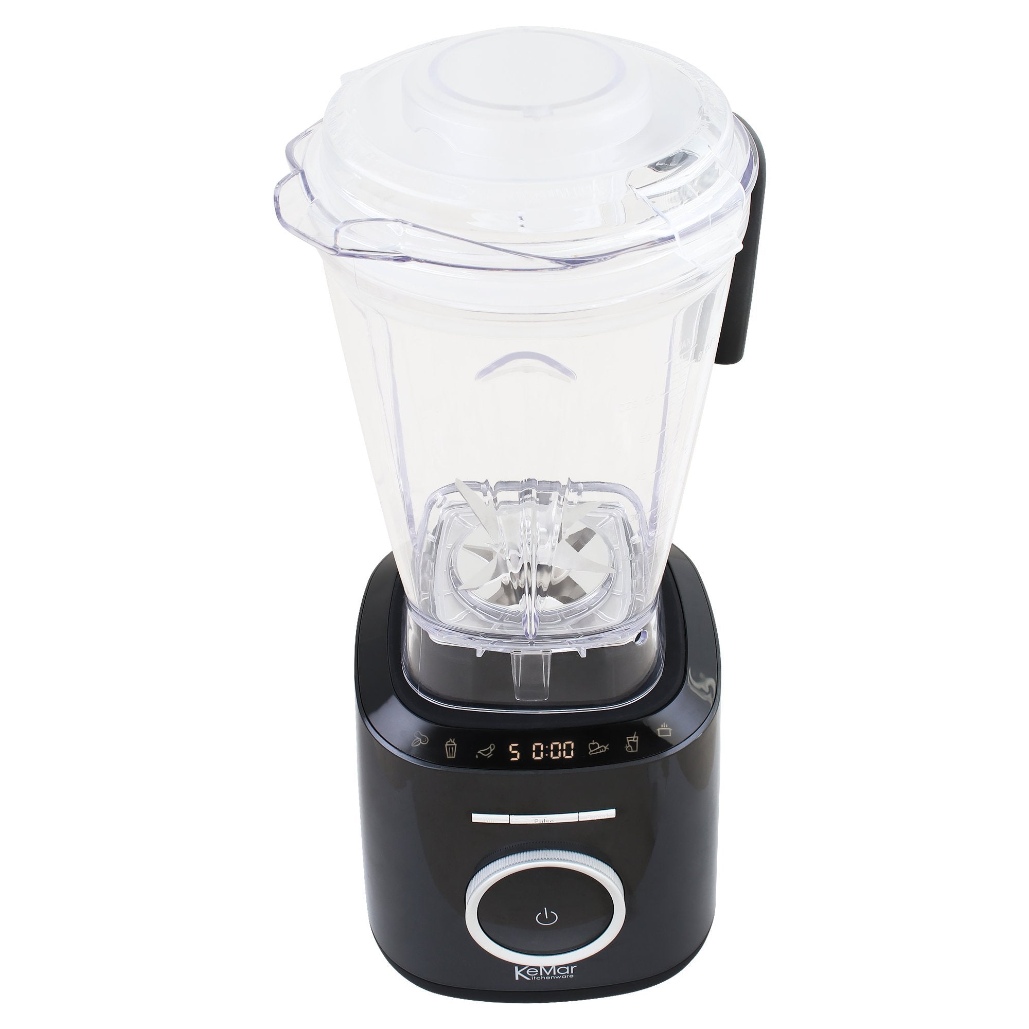 KeMar KSB-300 Hochleistungsmixer – 1.500 Watt Standmixer mit 2L BPA-freiem Tritan-Behälter & Touch-Display