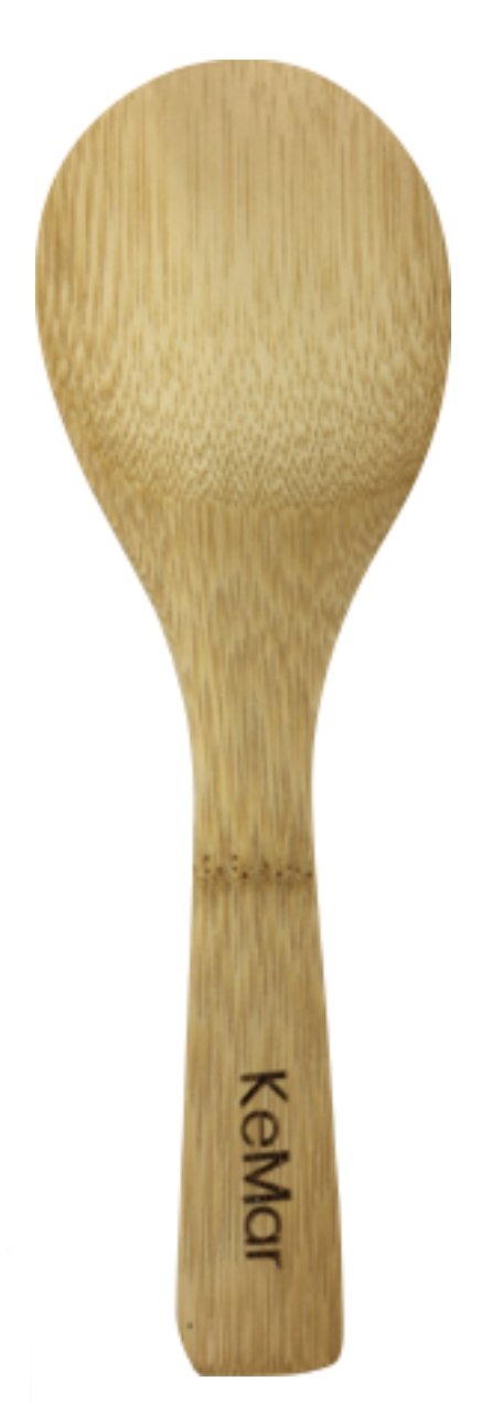 Löffel | Reislöffel aus Bambus 19 cm nicht lackiert naturbelassen