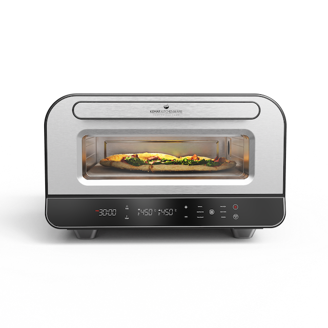 KeMar KPO-220 – Der elektrische Profi-Pizzaofen für Ihr Zuhause (bis 450°C)