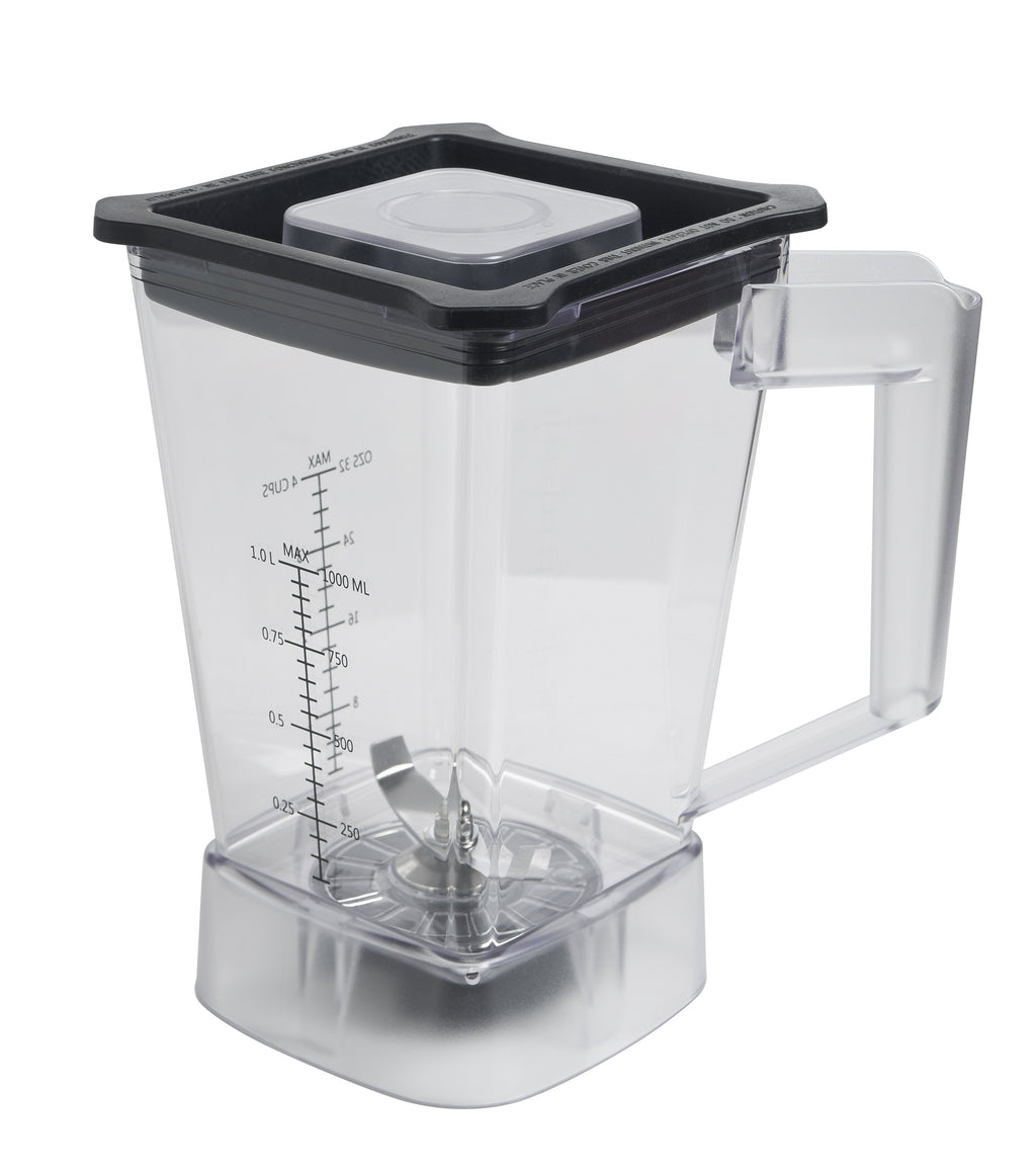 KSB-Serie Trockenbehälter 1 Liter mit Deckel