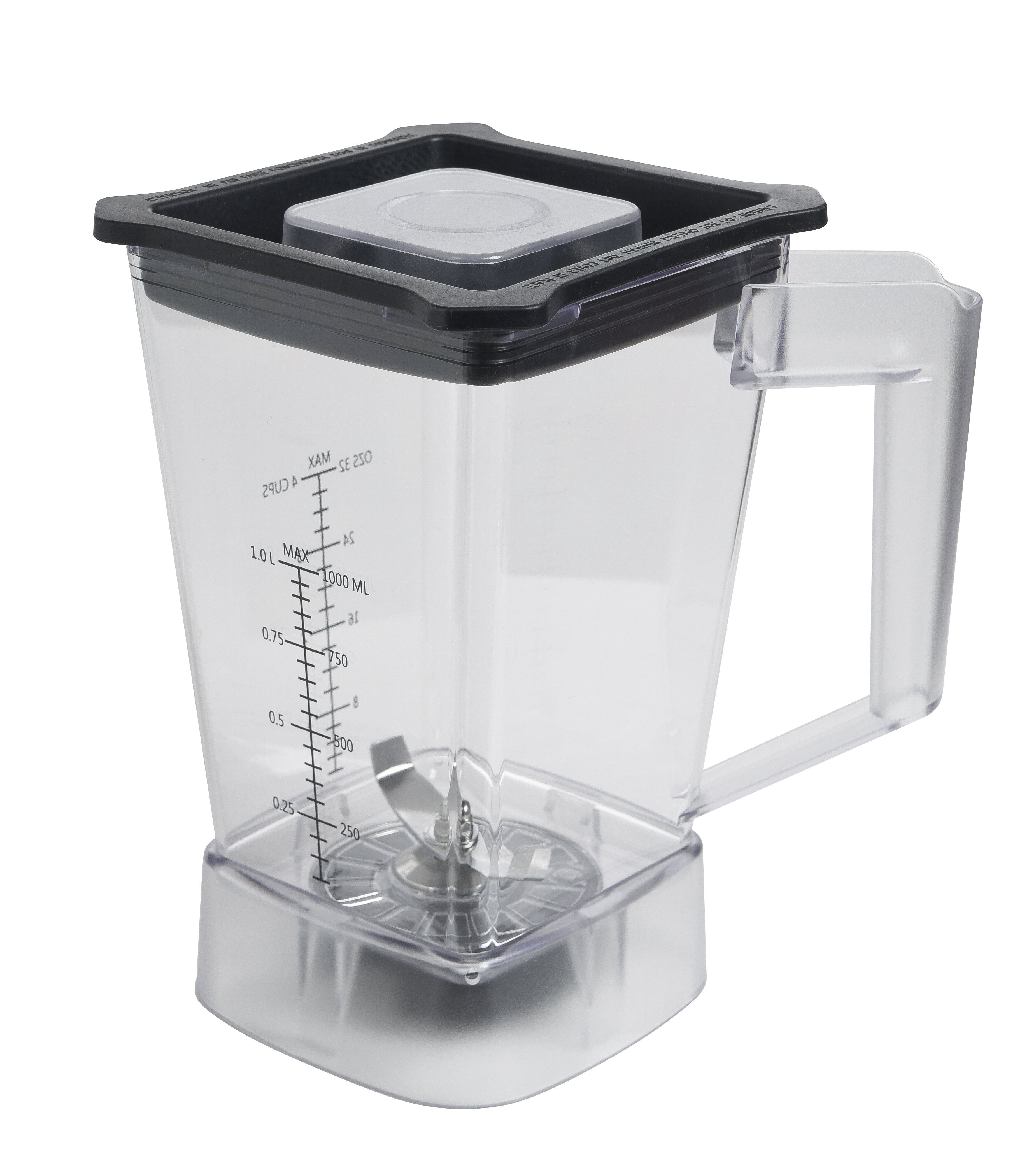 KSB-Serie Trockenbehälter 1 Liter mit Deckel