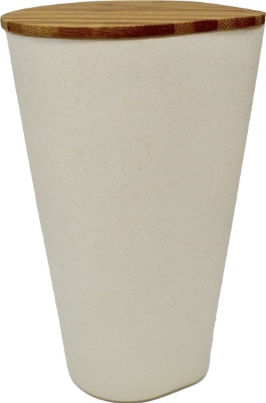 Behälter | Vase mit Bambus Deckel