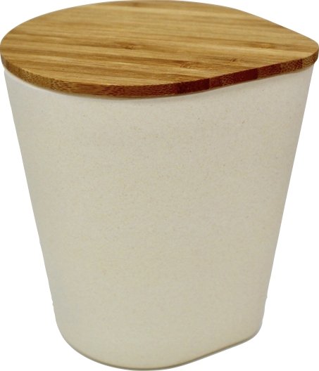 Behälter | Vase mit Bambus Deckel