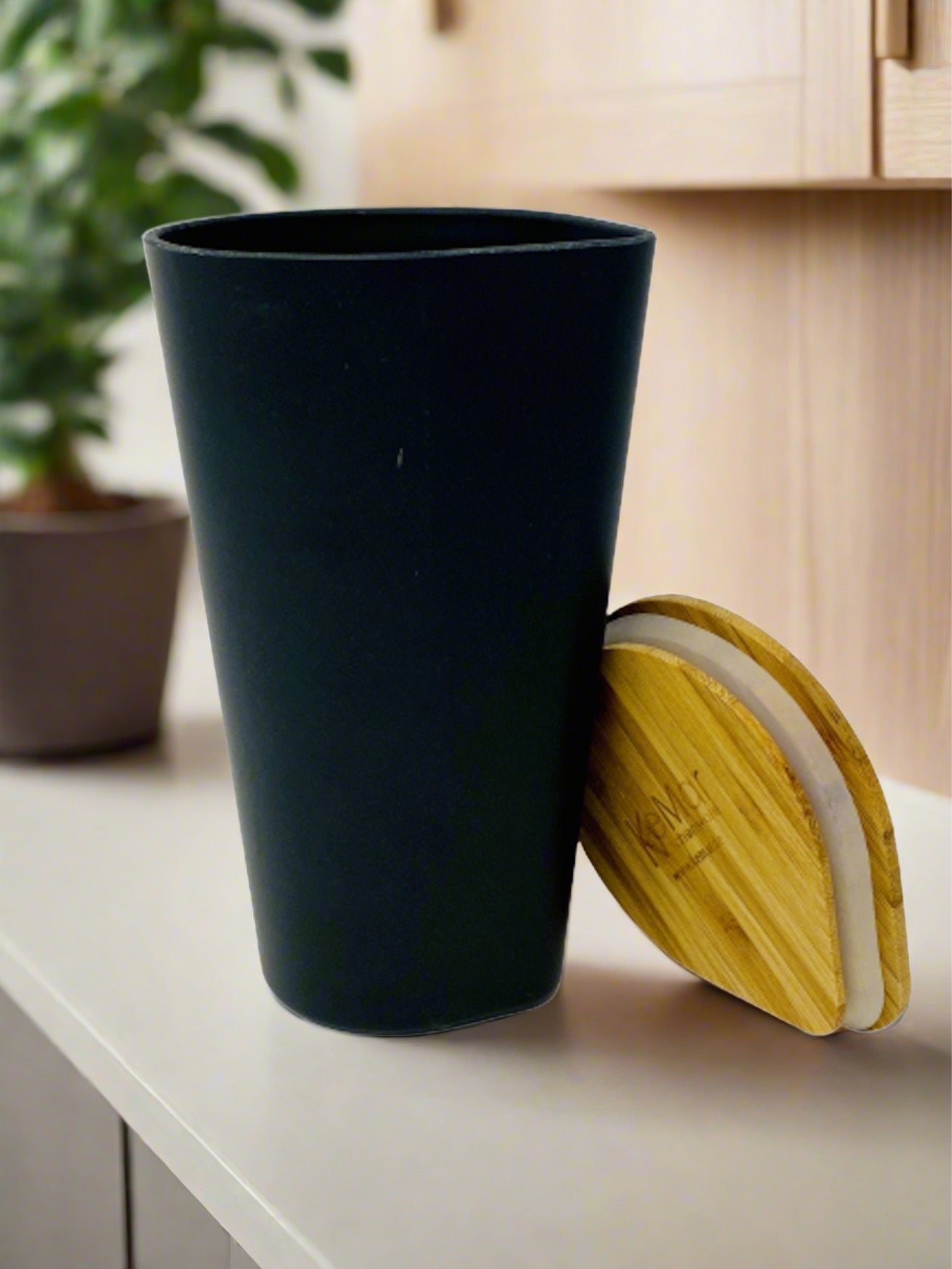 Behälter | Vase mit Bambus Deckel