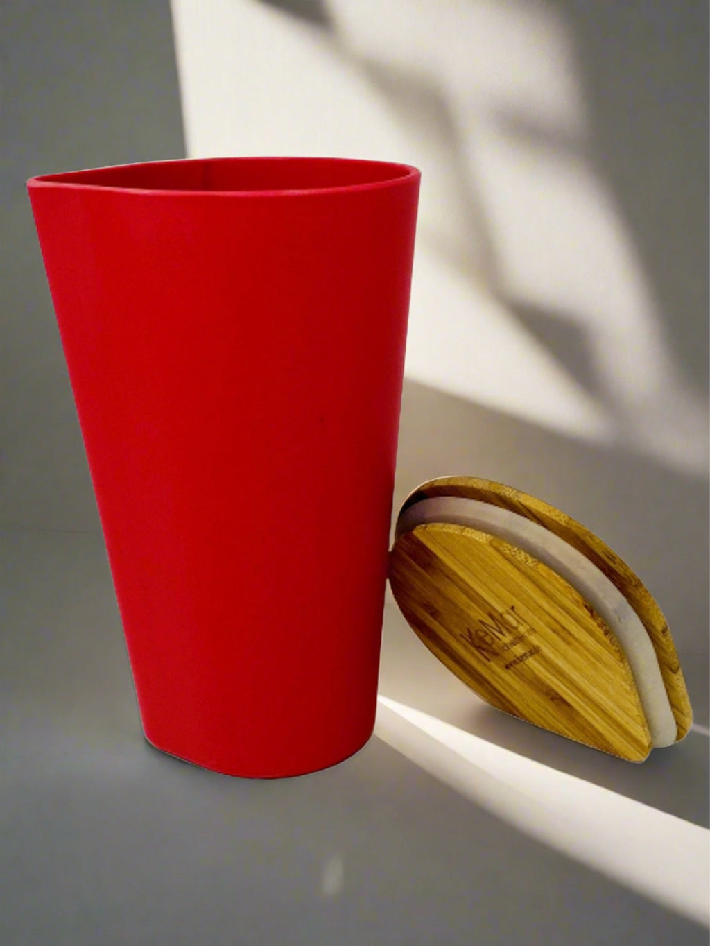 Behälter | Vase mit Bambus Deckel